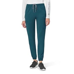Carhartt Caribbean Blue Women's Rugged Flex® Peak Cargo Jogger Scrub Pant XS